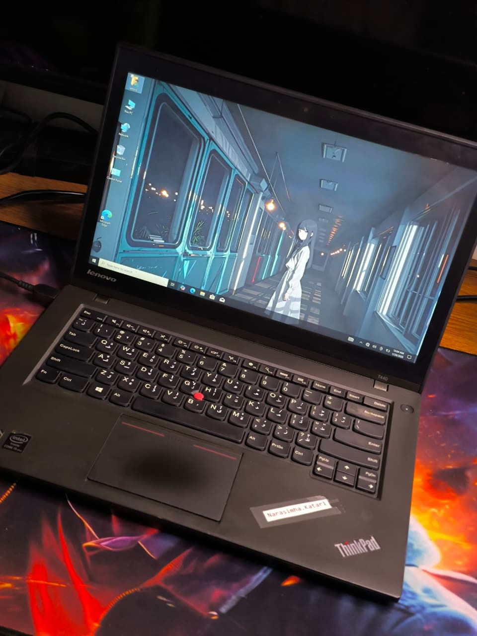 💻 لابتوب Lenovo T440.

مناسب جداً للدراسة والعمل .

⚡️المواصفات :

🔹المعالج : Intel core i5 الجيل الرابع (فئة U)

🔹الرام : 8GB 

🔹التخزين :120GB SSD

🔹الشاشة : 14  انش لمس FHD 

🔹كرت شاشة داخلي 4GB

🎁 الهدايا والملحقات:

• حقيبة لابتوب 🎒

• شاحن أصلي 🔌

• ماوس 🖱️

• ماوس باد 🧩

• تغليف احترافي (بابلز + كرتون للحماية التامة) 📦

🛡️ الضمان والخدمات:

• فحص عند الاستلام مع المندوب ✅

• ضمان 7 يوم بعد الاستلام ✅

• تنصيب ويندوز مفعل + جميع برامج Office + برامج التواصل الاجتماعي منصبة جاهزة 💽

• نفحص ونرتب الجهاز قبل الإرسال

💰 الأسعار:

•  160,000 د.ع

🚚 التوصيل متوفر إلى جميع محافظات العراق

📱 للطلب / استفسار (واتساب متوفر):

***********
