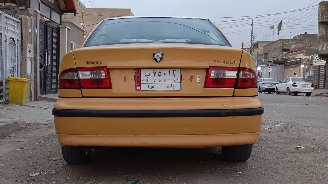 السلام عليكم 
سمند اصفر موديل 12 كرستال اصل السيارة جاهزة من كل النواحي محرك هاون كير تبريد ثلج السيارة بلادية فقط صبغ شبر باب السايق كلج جديد كمبريسر جديد كير رياضي وايرات بلكات نوزلات كله جديد تراي تاخذ للبصرة حماوة ربع ابد ما تصعد كهربائيات شغالة كلها مكاني بغداد 
*********** واتساب موجود بغداد, العراق
