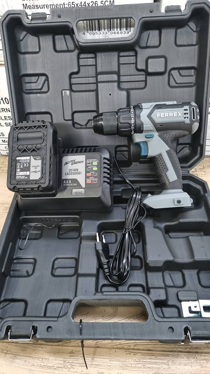 سلام عليكم شباب متوفر دريل فيركس 20 فولت كامل بطارية 2 انبير وشاحنة 20 فولت  

السعر عرض رمضاني🔥🔥55 وتوصيل مجاني موجود توصيل كل محافظات العراق 

الحجز مراسلت الصفحة دز اسمك و عنوانك ويتم الحجز 

والكمية محدودةة


**إذا كنت صاحب هذا الإعلان وتريد حذفه لأي سبب، رجاءا أرسل رسالة إلى الدعم الفني**