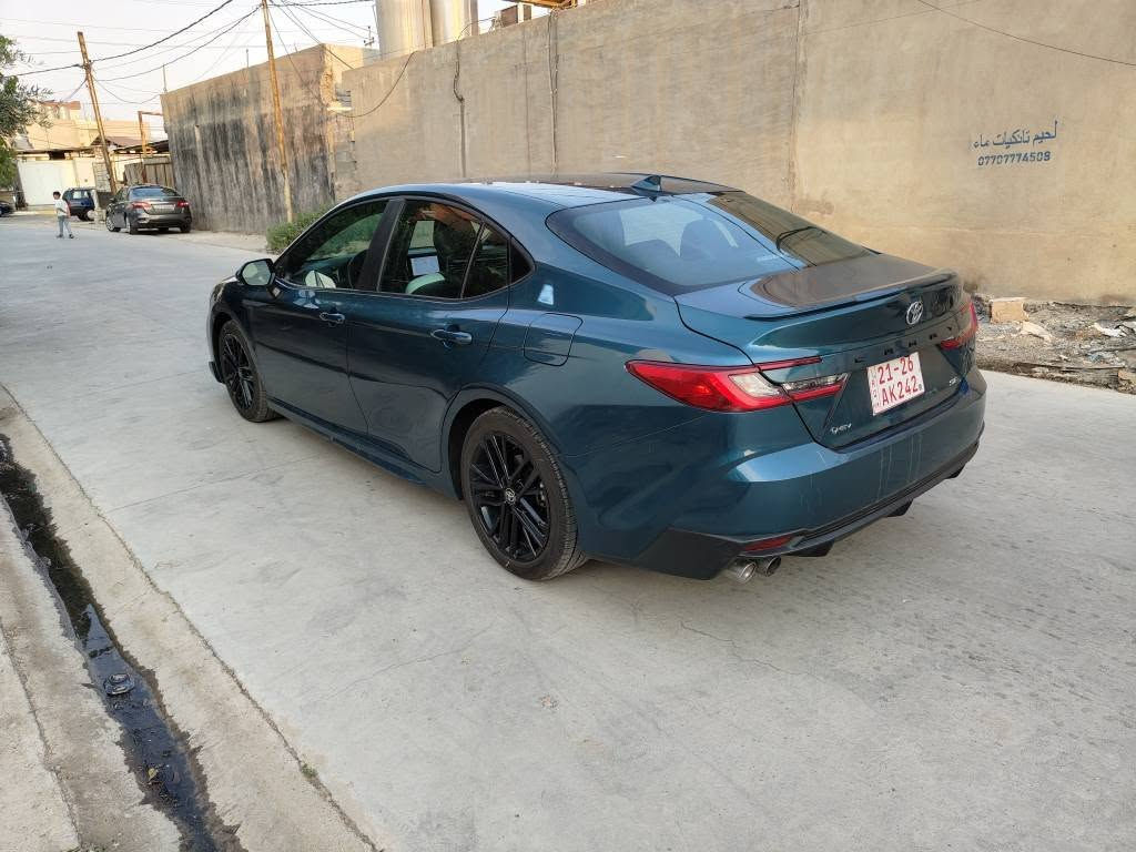 Toyota Camry 2025
تويوتا كامري موديل 2025
مواصفات SE
حادث فقط بونيد صبغ بدون دواخل 
ارباك طاك راجع بلادي شركه 
سياره بدون رقم يترقم سليماني اربيل دهوك شرط ترقيم 
مكان كركوك
سعر 208 بي مجال 
للاتصال *********** كركوك, العراق

