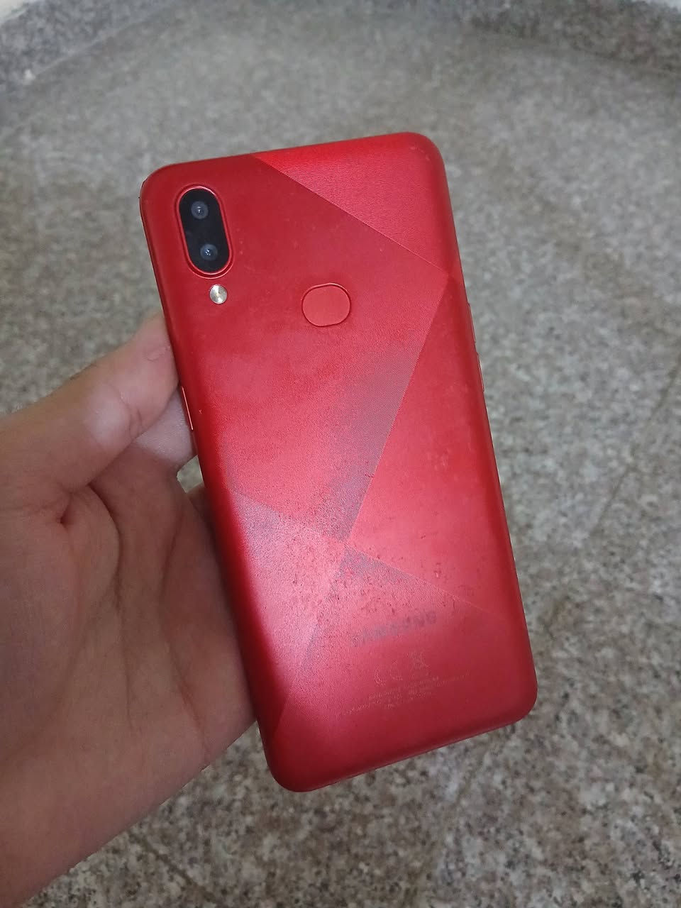 Galaxy A10s للبيع
ذاكرة 32 والشاشة بيها فطر والبطارية وكالة 200 دورة شحن يعني اخو الجديد الجهاز مستخدم قليل وكلشي شغال السعر 30 الف مكاني بغداد المشتل

*********** واتساب
