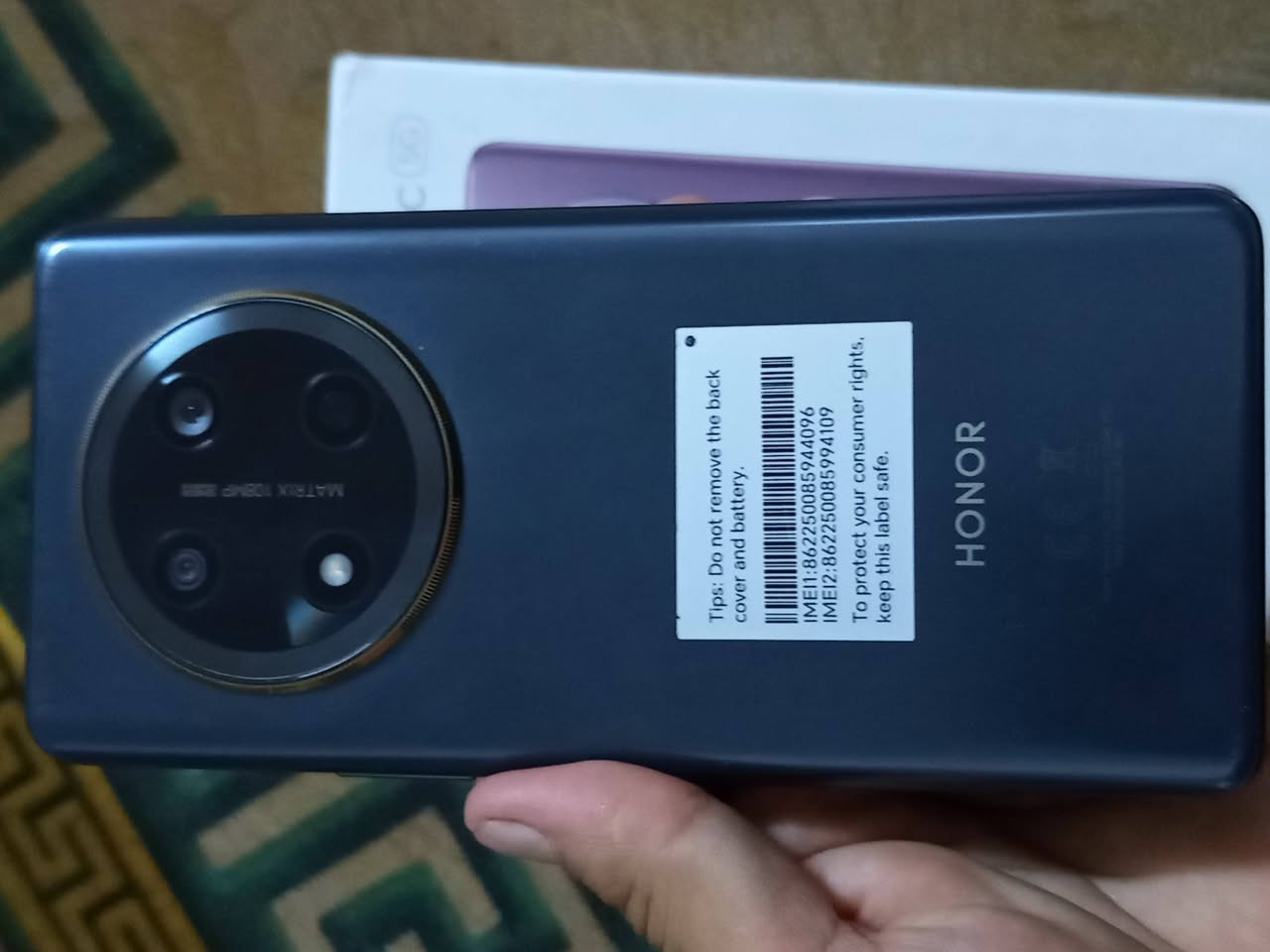 س
سلام عليكم جهاز Honor x9c ذاكرة 256 عشوائية 12 جهاز نضيف معنة الكلمة مابدل اي قطعة بل جهاز السعر 375 وبي مجال شي قليل - العنوان المحمودية - ***********
