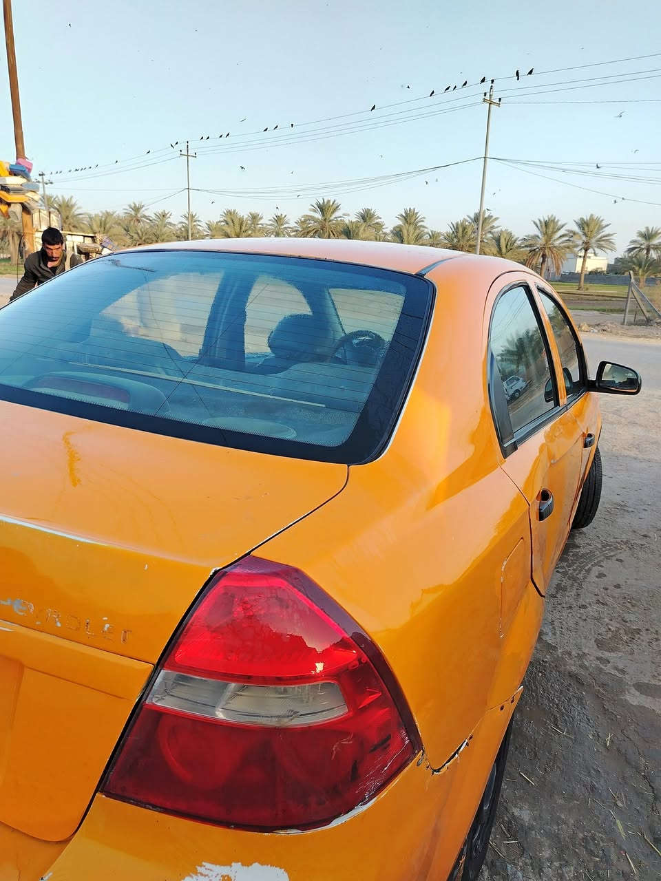 سياره افيو موديل 2008 مصفره هيئة وغرامات رقم انكليزي السعر  45 وبيها مجال للاستفسار الاتصال على الارقام التالية *********** او ***********
