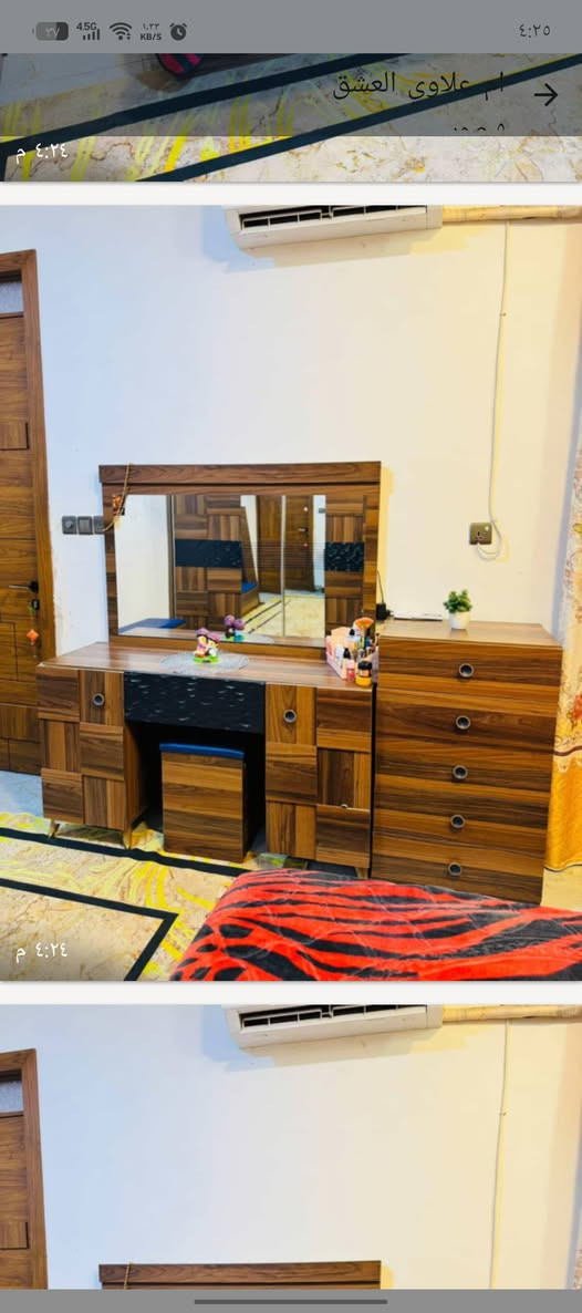 سلام عليكم غرفه للبيع تركيه مودل كلش حلوه فقط جرخ باب سلايت مكسور. يتبدل 9قطع الموبايل *********** بغداد التاجيات خلف المرور
