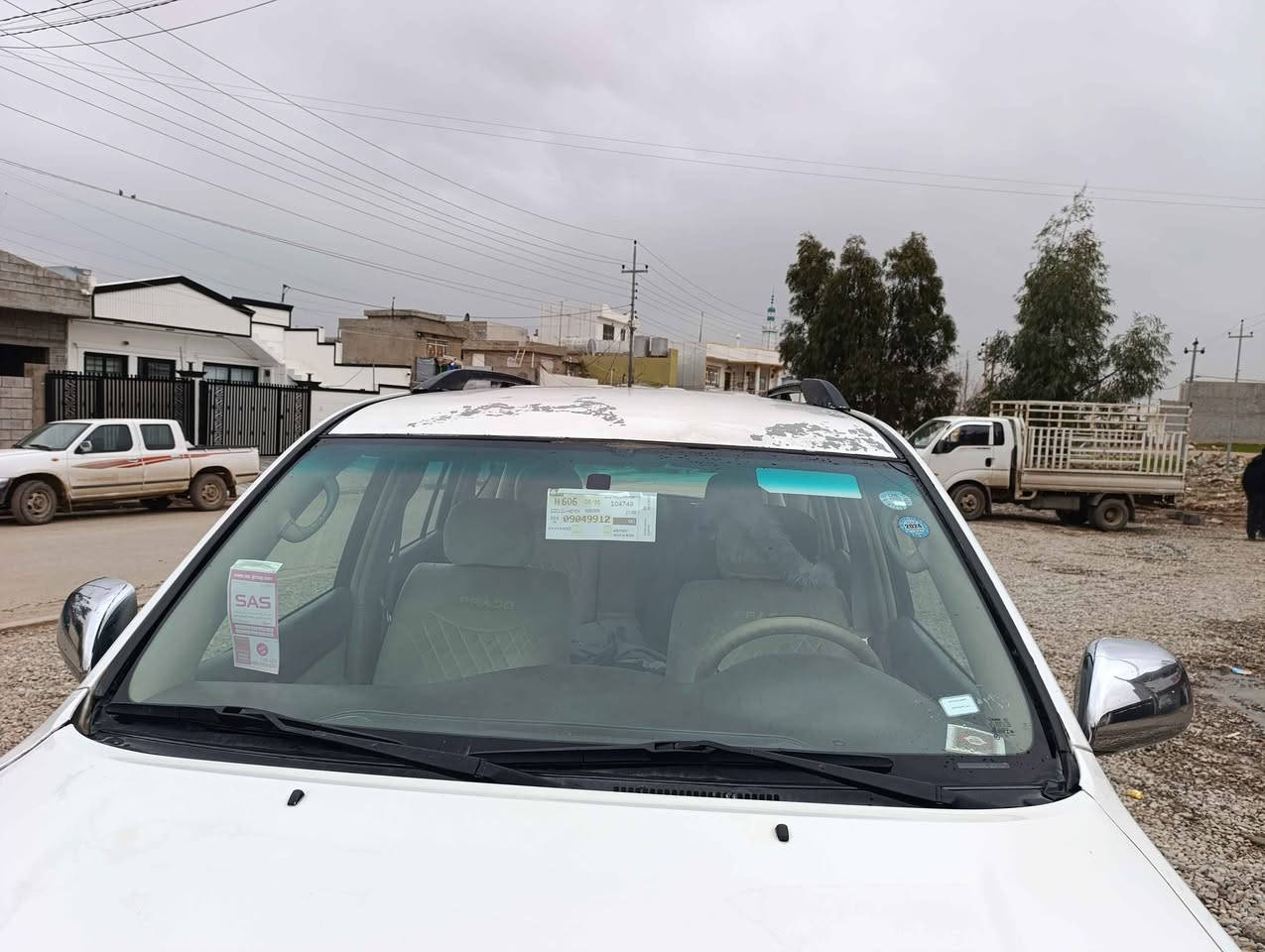 برادو 2009 كير و مةكينةي بي عةيب  
يةك بارجة بوياخى هةية دبل اكسل هةموو كياني بي عةيبة سعري 157وةرقة معملة سونةريكةيم داناوة 
*********** شمشمل, السليمانية
