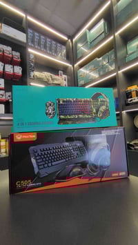 كمبو جيمينج • كيبورد احترافي • سماعة محيطية