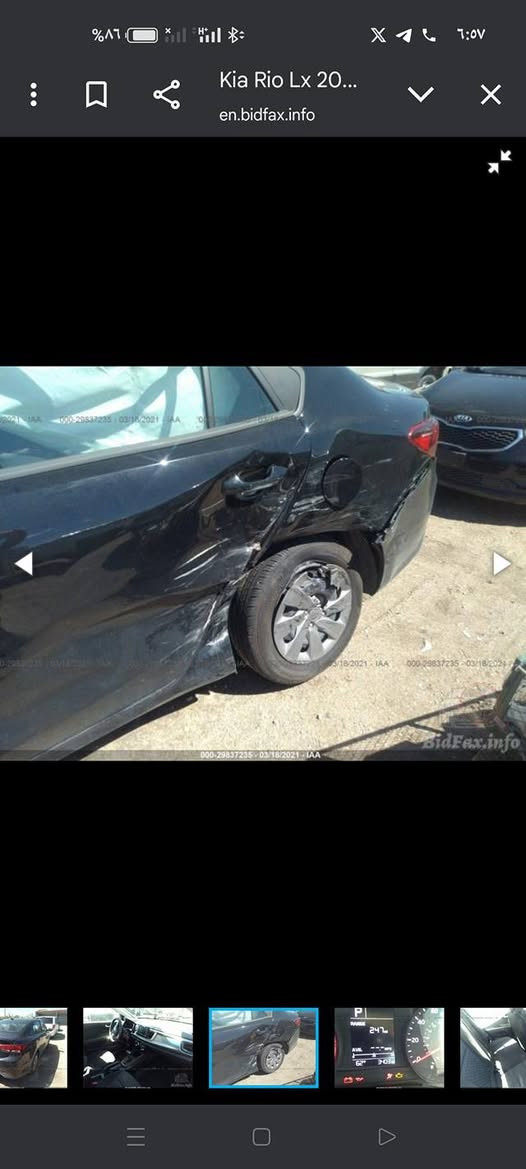 السلام عليكم
كيا ريو 2020
محرك 1.6 دوش
گير AT المرغوب 
ضررها موضح بل صور 
هزه2026 تحويل شرط
السعر 125 بيها مجال بسيط

***********
