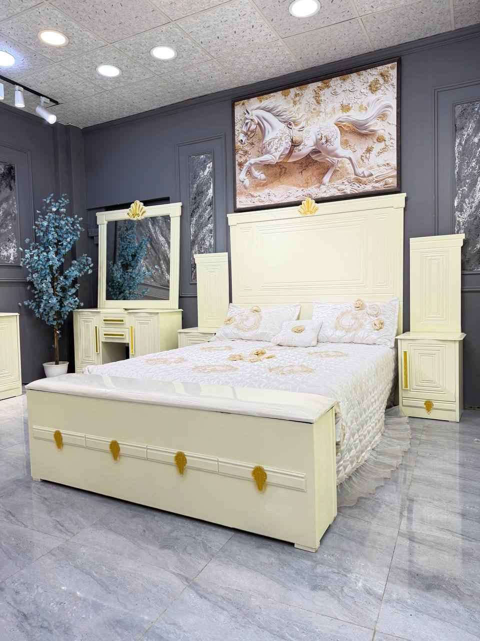 السعر //مليون

🔅تفاصيل الغرفة المرمري  ....

خارج ٤ملم ام دي اف 🔺
وداخل معاكس ٣ملم 
صبغ حراري  درجة اولى 

عدد القطع  ٧ قطع 😍
🔺1 //جرباية  قياس  ١٦٠ × ٢٠٠ 
🔺//ميز جانبي ايسر قياس ٥٠
🔺2// وميز  جانبي  قياس ٥٠
🔺3// زاوية ارتفاع مترين عرض ٨٠
🔺4// وميز بلازمه  
🔺5//وميز مراية ارتفاع مترين عرض ١٢٠
🔺6// وكنتور ٦ باب  ارتفاع مترين و١٥ طول ٣ متر و١٥

القطعه الثامنة حسب الطلب شازلون
سعرها ٥٠ الف ❤️

(توصيل مجاني مركز بغداد )
التوصيل يشمل الشد مجاني 🔥
(اطراف ٥٠)
باقي المحافضات حسب البعد

السعر مليون الف

شازلون مخزن مجاني فقط هذا الموديل ديوانية, القادسية


**إذا كنت صاحب هذا الإعلان وتريد حذفه لأي سبب، رجاءا أرسل رسالة إلى الدعم الفني**