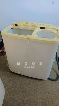 غسالة باب أول • حجم وسط • بدون بيبان