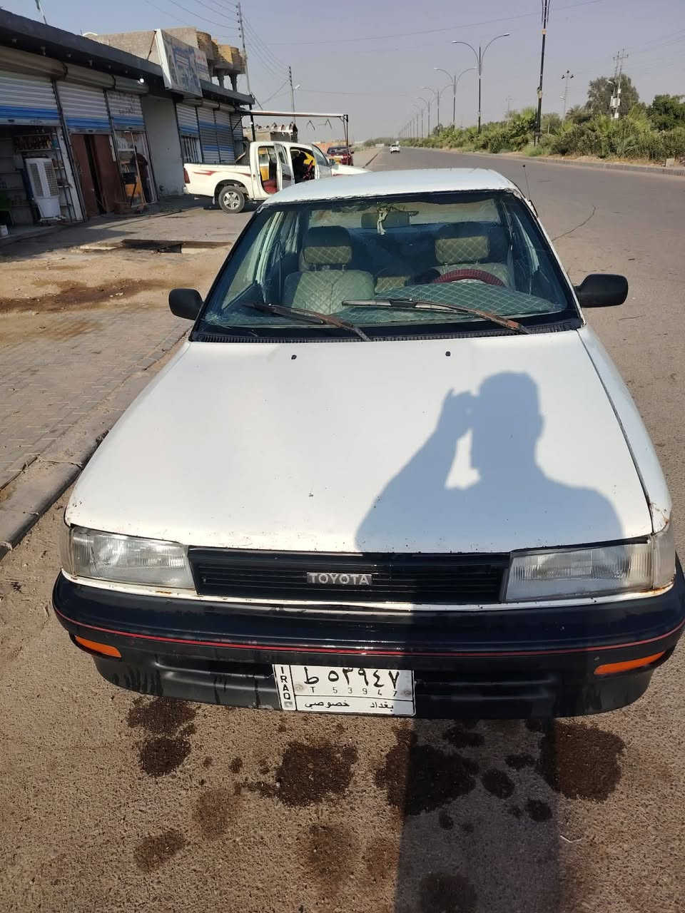 سياره كورله مديل 90 يسره بلادي محرك جديد
صدر جديد تخم تاير تبريد شغال 
السياره بأسمي مداور ثاني يوم رقمهه بغداد 
سعرهه 33 وبيها مجال 
***********
