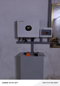 طاقة شمسية • بطارية ليثيوم • Growatt 6K