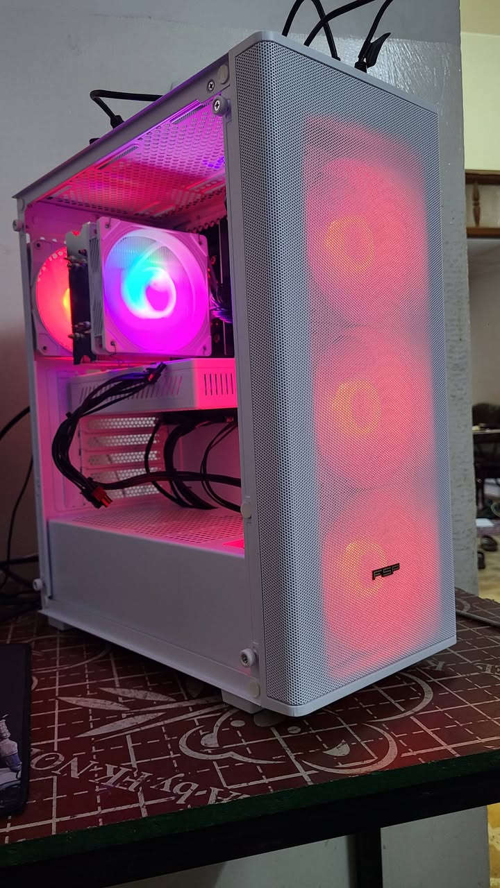 السلام عليكم ❤️

تجميعة جديدة للبيع المواصفات 💜 :

CPU : Xeon 2680 V4 NEW
14Cores / 28Thread

Cooler White 120ML Mass RGB NEW

M.B X99 DDR4 4Slot Ram New

RAM 16GB DDR4 NEW

GPU : RX 580 8GB Soyo White 2Fans New

Storage : SSD 128GB Goldenfir NEW
+HDD 500GB Skyhawk New

PSU 550W FSP HV Pro 85% Plus New

CASE FSP White Mesh + 4Fans RGB New

قطع جديدة ومرتبة حرارة زينة ⚡️💯🌷

السعر 400 ألف ثابت 💜

ومنزللها 20 لعبة 🖤

مكاني موصل متوفر توصيل لجميع المحافظات ❤️

للتواصل : ***********
