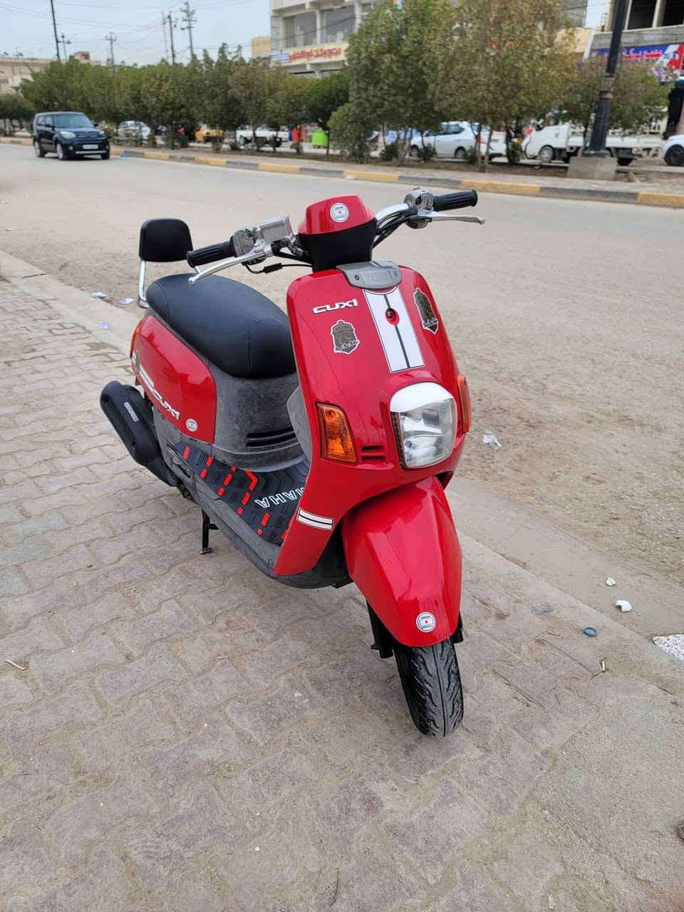 سلام عليكم
دراجة ماكس بوليس كابريتر موديل 2008 ختم واحد وية المكينة وكفالة عامة من كلشي دراجة طك كارتون كلش جديدة صارلها 3 اشهر طالعة من الرمبة شلعة ومعدل ونعومة فوول شرط نص نكرة سلف للبيع سعرها 800 وبيها مجال مكاني طويريج الشراي يتصل ***********
