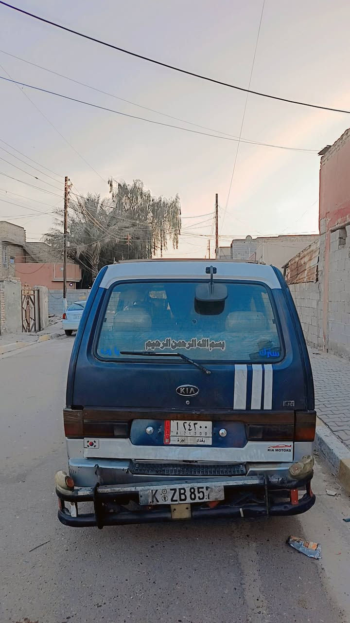 السلام عليكم كيا بستا موديل 94 للبيع 
كير مكينه اكسل حداديه كهربائيات 
شواصي مكفولات السياره بلاد 
لاضربه ولاصبغ ولا معجون 
الشراي يتصل ***********

