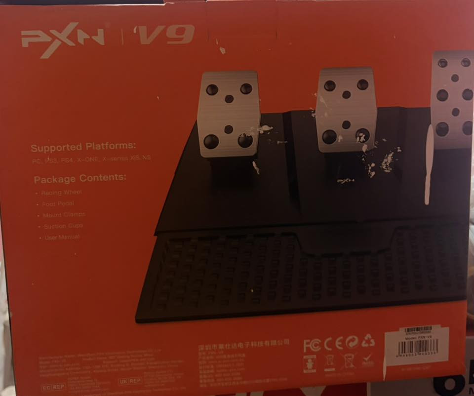 السلام عليكم دركسون العاب متوفر نوع PXN9
ماكني موصل حي الجوسق
كامل وشغال ونظافة مستعمل مرة واحدة فقط
مواصفات والاجهزة المدعومة مذكورة على الكارتون في الصور
للشراي ***********+واتساب
او خاص
