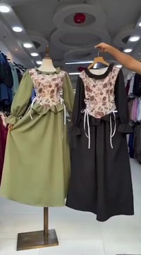 فستان • خامة دبل ايطالي • مقاسات ٣٨-٤٨