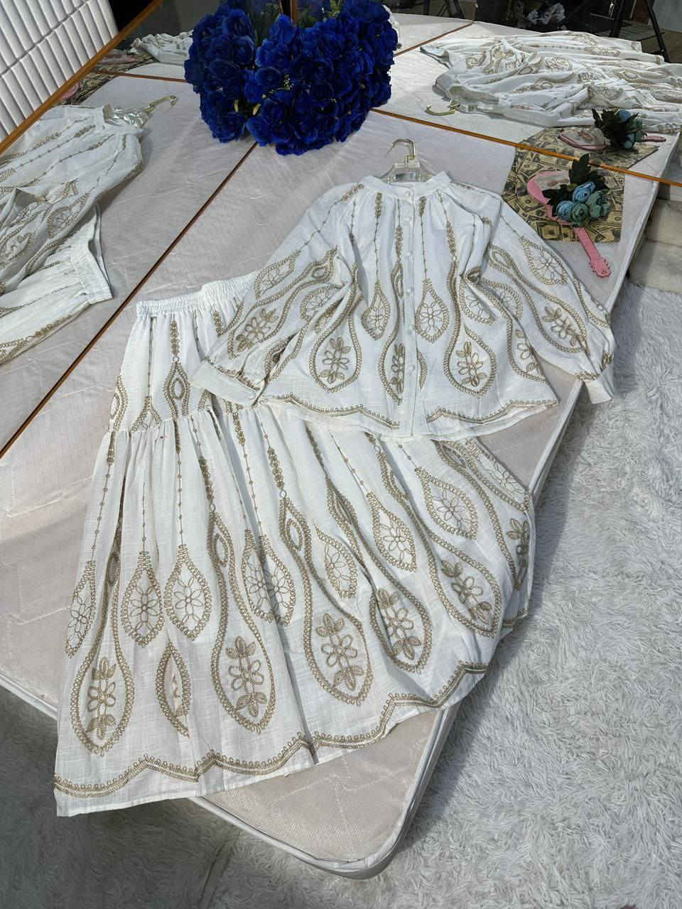 ❤️ ﷽

الكولكشن الرمضاني يبدأ من هنا 💐 

ووصل الجمال وترند الموسم😍❤️

سوت تنوره طول كامل 

قياس   38 40 42 44 46 48


**إذا كنت صاحب هذا الإعلان وتريد حذفه لأي سبب، رجاءا أرسل رسالة إلى الدعم الفني**