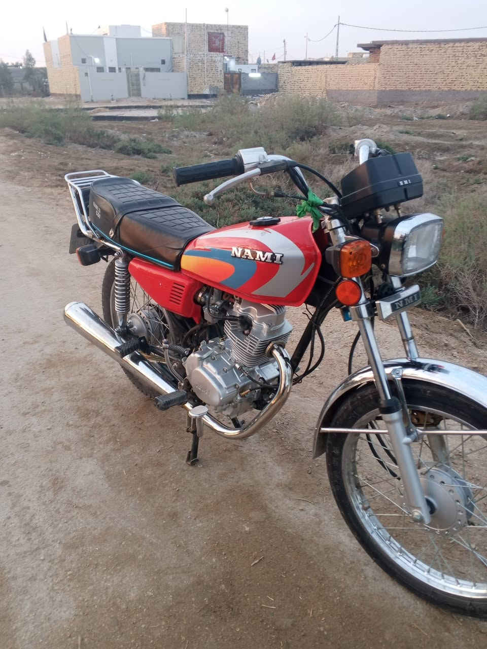 سلام عليكم دراجه نامه شلامجه اصلي مديل24 رقم وسنويه وكيله نوار سعر  مليون 850  لبكان دوانيه الحمزه رقم *********** ..
