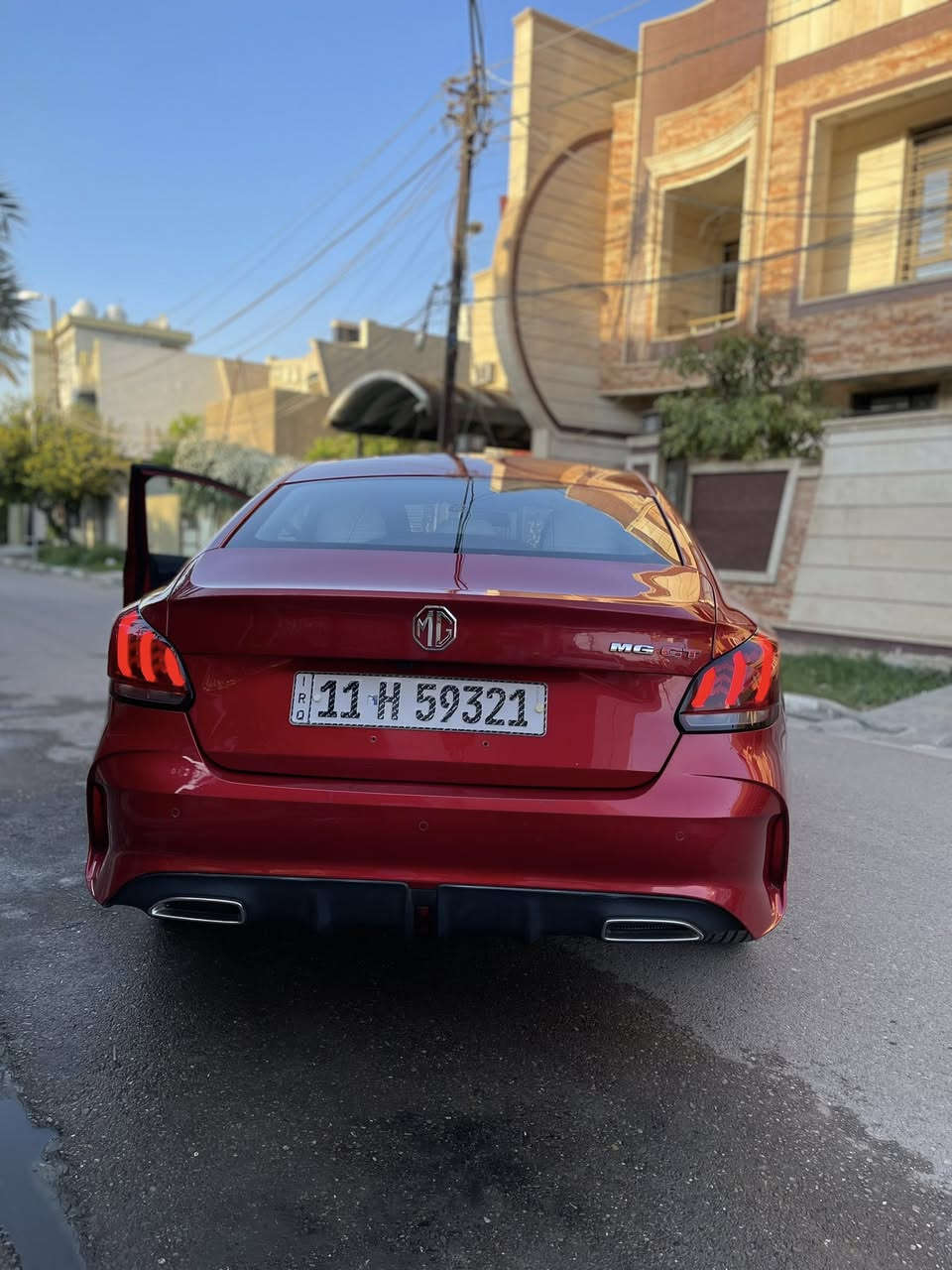 السلام عليكم MG GT 2022 وارد خليجي وليس صيني مالك الأول مكينة 1500  ماشية 35الف كيلو السيارة نضيفة ومناقصهة اي  شي  حدادية وتايرات جديد كهربائيات شغالة منضومة بانزين نضيفة اي دوانز خربطة ماكو  السعر ب107وبي مجال للشراي العنوان بغداد الدورة ملاحظات السيارة فقط نص جاملغ سايق امامي  بي بارد واكو تكحيلة بالتكمة باقي مكفول لل صبغ ولا تبديل 
للأستفسار خاص او الأتصال على الرقم 
***********
