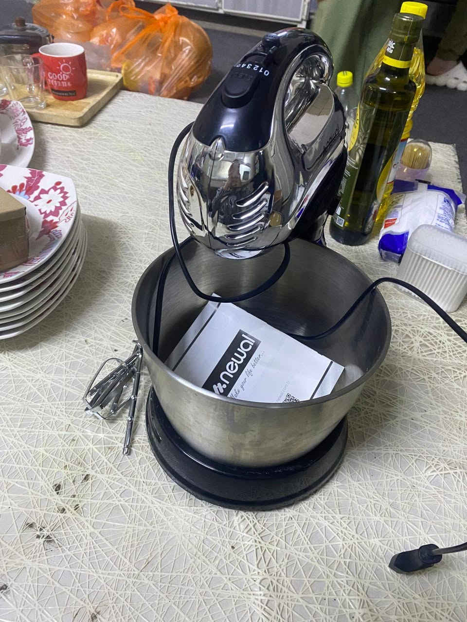 للبيع كتير مضاف جداد بس طقم ناقص 
سعر ثابت نهايتهم 
طناجر كهربا الوحدة ٣٥ 
طقم ٣٠ 
عجانة ٣٠


**إذا كنت صاحب هذا الإعلان وتريد حذفه لأي سبب، رجاءا أرسل رسالة إلى الدعم الفني**