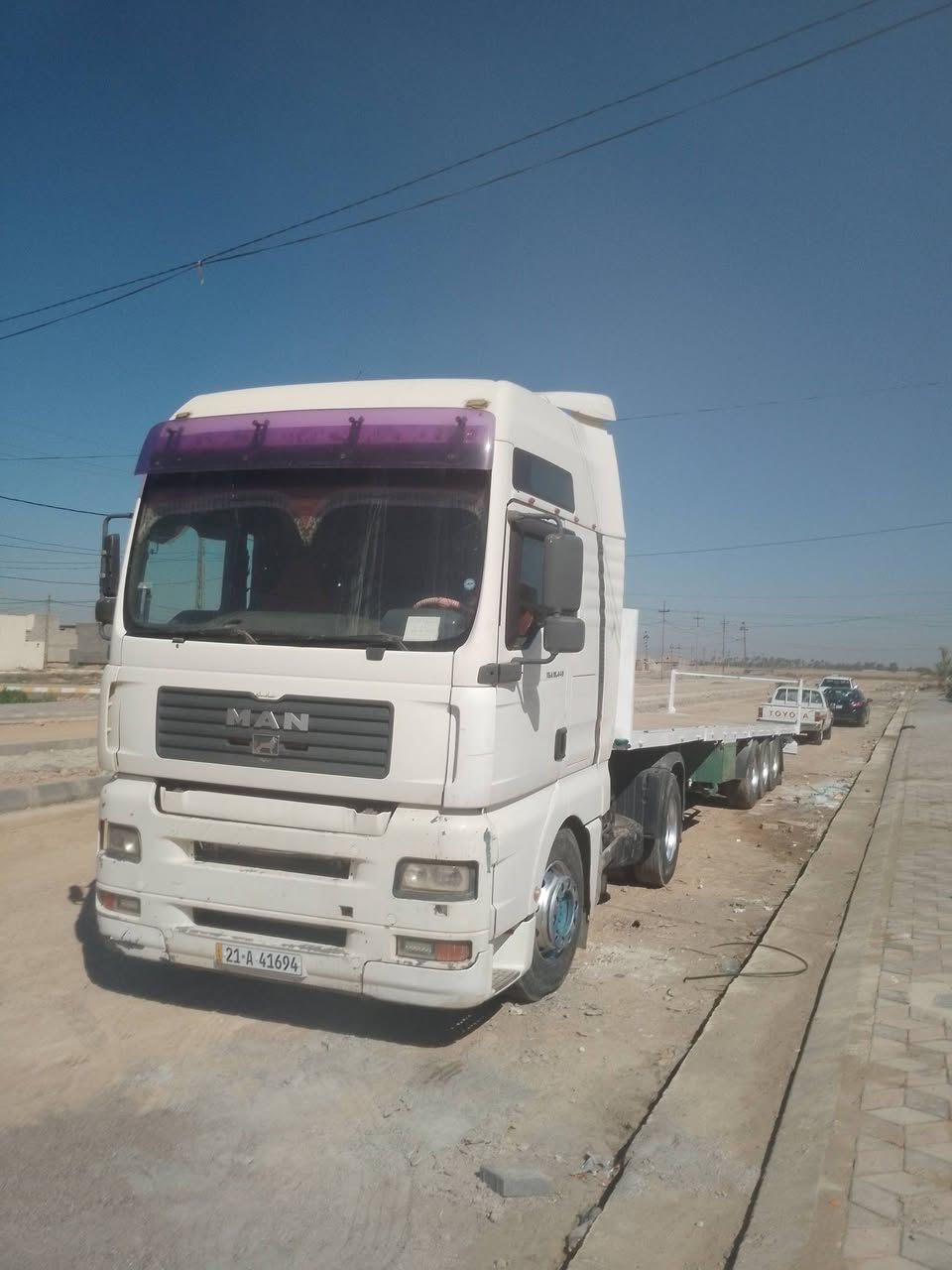 مال موديل 2003 كير عادي محرك 410 السعر 130 وبيها مجال مكان السياره ديالى ناحيه السعديه ***********
