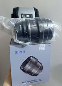 عدسة L mount سينمائية 🌇🤩 SIRUI 20mm T1.8 1.33x S35 AF Anamorphic Lens ...