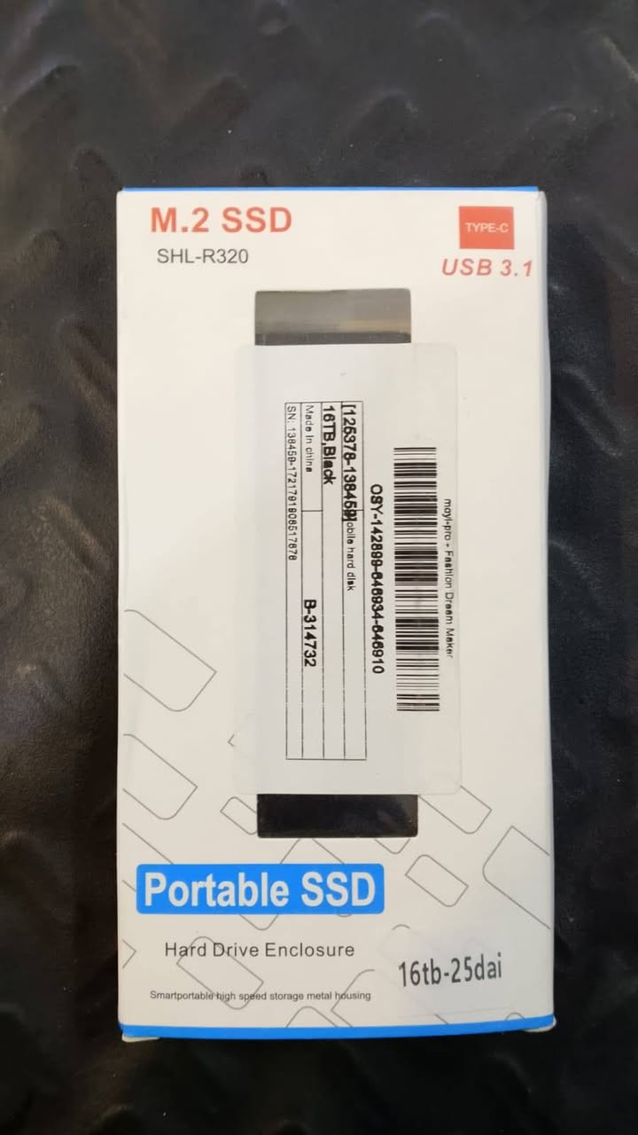 هارد خارجي  16.تيرا يوسبي تايبسي  كلكسي 165مع توصيل


**إذا كنت صاحب هذا الإعلان وتريد حذفه لأي سبب، رجاءا أرسل رسالة إلى الدعم الفني**
