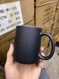 وجبة جديدة كوب طباعة حراري سحري  لون اسود   الكارتون 48 كوب   سعر الكا...