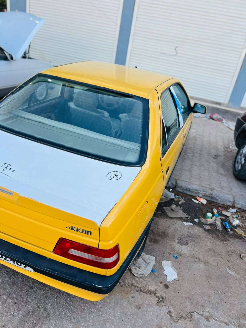 ‏سلام عليكم البيع بيجو 405
مديل2016 
سياره جاهز  حداديه جديدا
كير مكينه جداد مال فرنسي
تبريد ثلج❄️ تدفي شغالة
تخم تاير رقم نجف نكليزي بسمي
سيارة حلو بيها بس بارد بل جاملغ الخلفي سيارة كفالاه مكاني نجف حي العسكري السعر45  ٤٥وبيها مجال بصيط***********
*********** النجف, العراق
