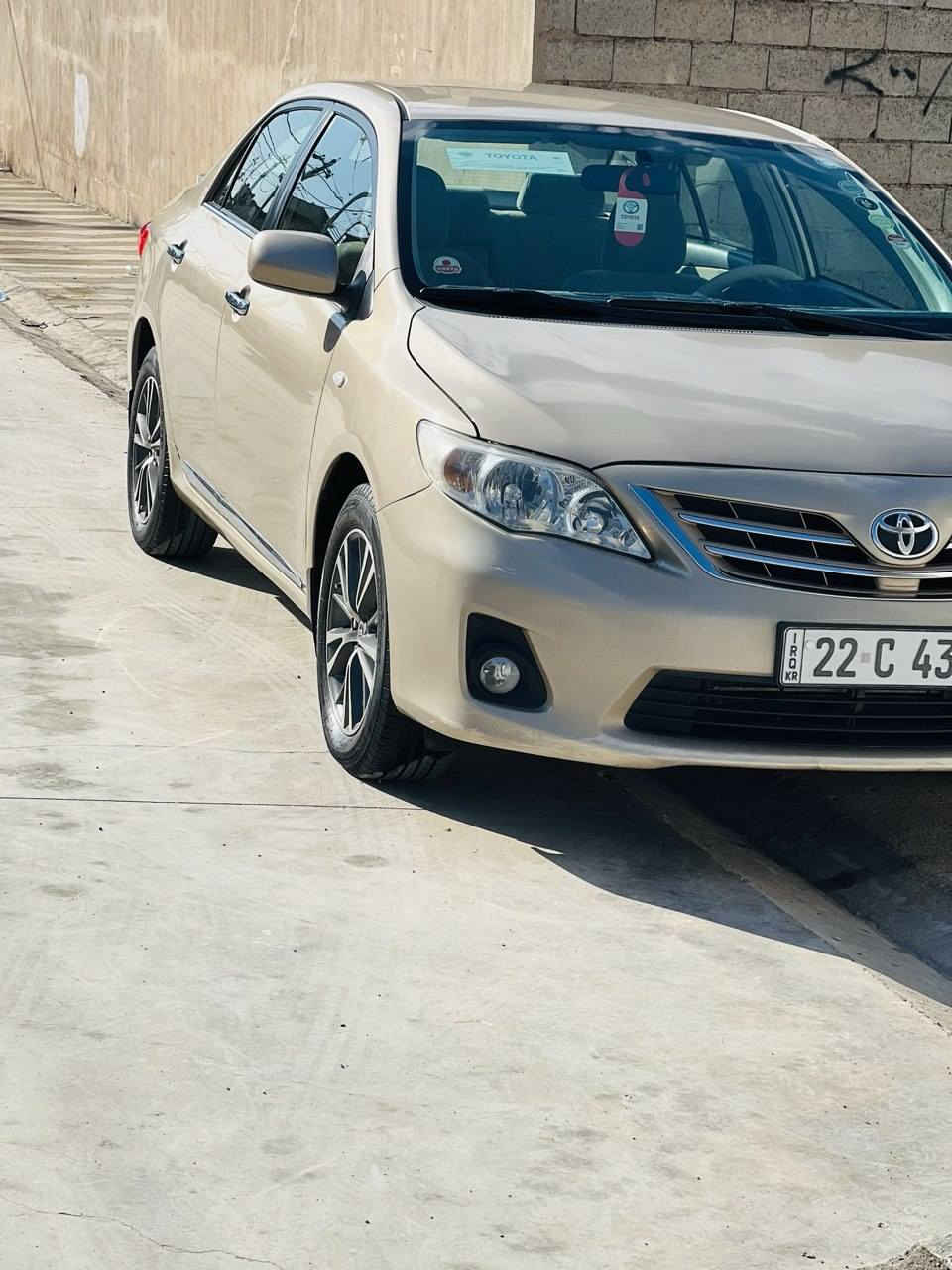 ﷽
کرولا خلیجی مودیل2012 
مکینە کبیر هزە رقم سنویە جدید 
کوبون بنزین موجود بسمی سیارە حیل جدید
من دعامیە لل دعامیە بـشرت  
فقط قطعتین فقط کلیر اوروپا 
مڪان .کرکوک 
رقم. ***********
سعر .126  مجال قلیل
