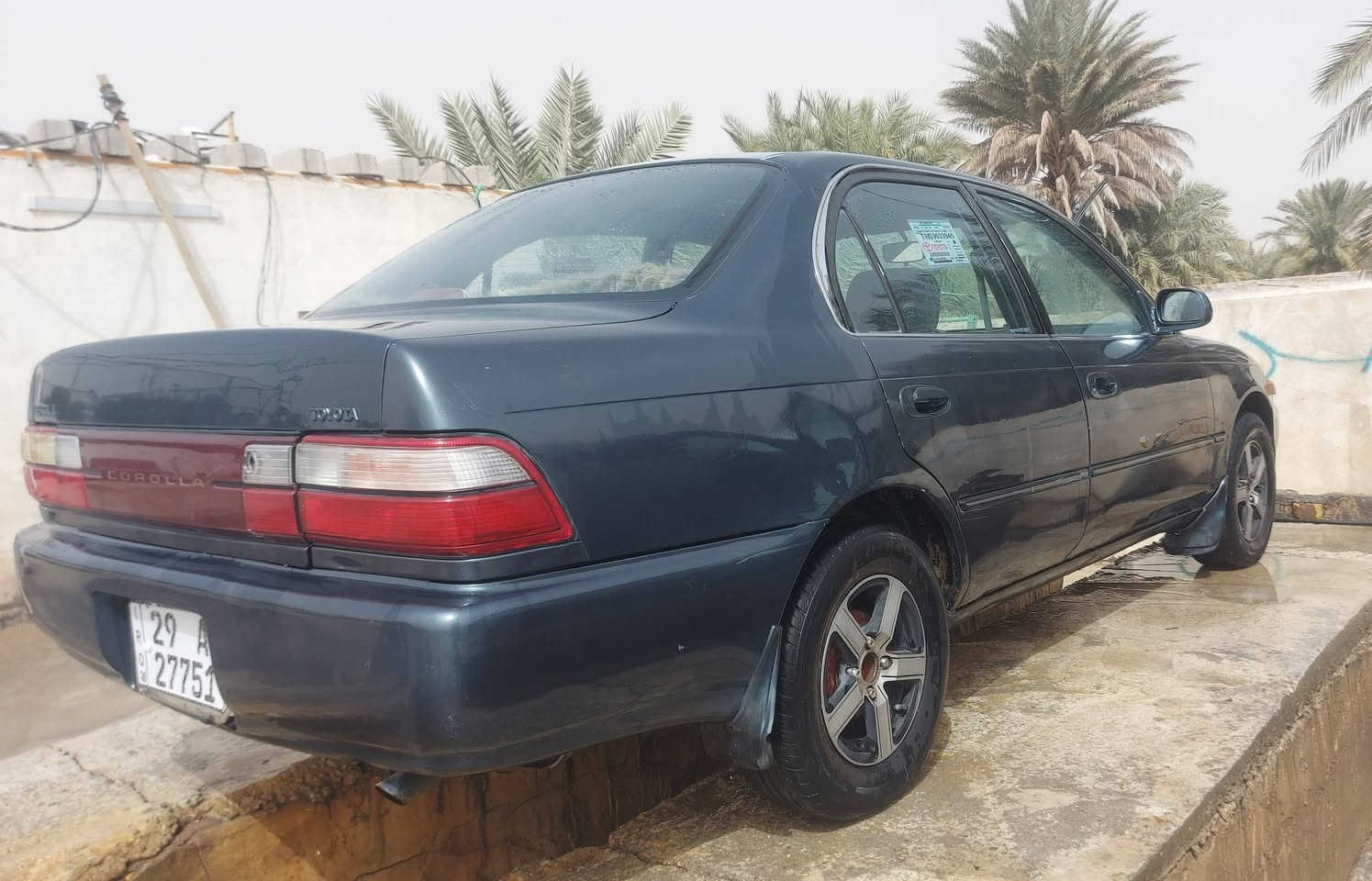 السلام عليكم.... مكلف بالنشر 
كورلا موديل 92 جاهزه  من كلشي رقم دولي واسط بأسمي ب50 وبيها مجال بسيط للاستفسار *********** مكانها ناصريه قضاء النصر
