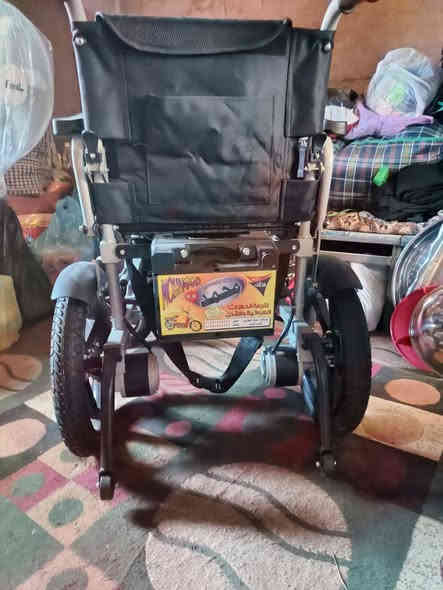 السلام عليكم عربانة معوقين جديد مامستخدم متر ماماشية السعر 800 وبيه مجال للستفسار ***********
