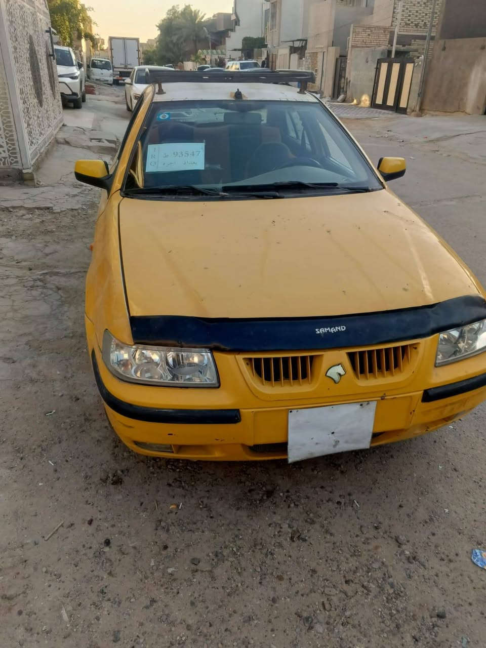 السلام عليكم سياره سمند ١١ سنويه جديده ارقام انكليزي بغداد تحويل مباشر أرقامها طالعه كير محرك خير من الله سعرها ٢٤ /*********** بيهه مجال
