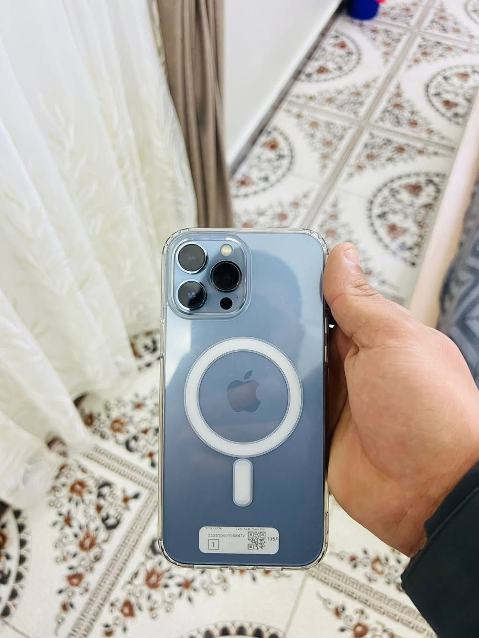 سلام عليكم ايفون 13 بر ماكس الجهاز نضيف كلش بطاريه 78 وياه كارتون فقط مراوس ب 14 برو او 13 برو مكاني بغداد الشعب 
رقمي *********** متوفر كلشي
