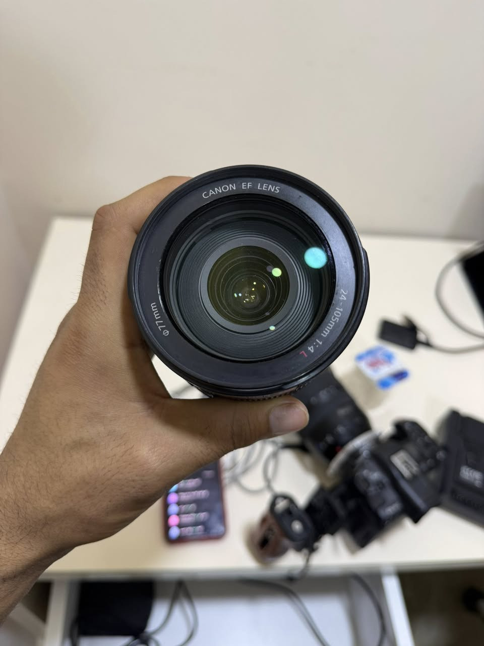 كانون 24-105 f4
نضافه ٩٥ بمليه 
للاستفسار مراسله خاص او الاتصال
 ***********
