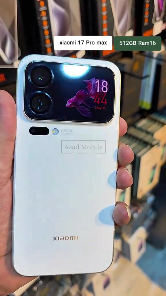 xiaomi 17 pro max 512GB ram16 #4mobi #xiaomi #xiaomi17promax 


**إذا كنت صاحب هذا الإعلان وتريد حذفه لأي سبب، رجاءا أرسل رسالة إلى الدعم الفني**