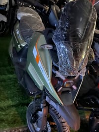 دراجة اباجي شحن للبيع بطارية ليثيوم ملف 3000  ضمان سنة عارضة 1500 وبين...