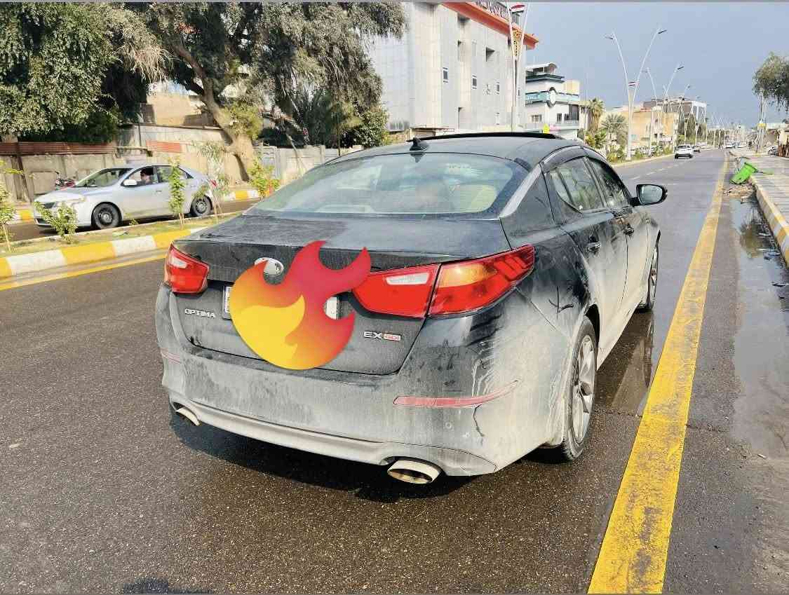 كيا اوبتيما 2014 أمريكي  محرك كير تبريد خير من الله فول مواصفات تحكم ستيرن تشغيل بصمه بني رامه فتحه بلسقف مكفوله من العيب الشرعي رقم بغداد نگليزي مراوس اوبيع سعر خاص ***********
