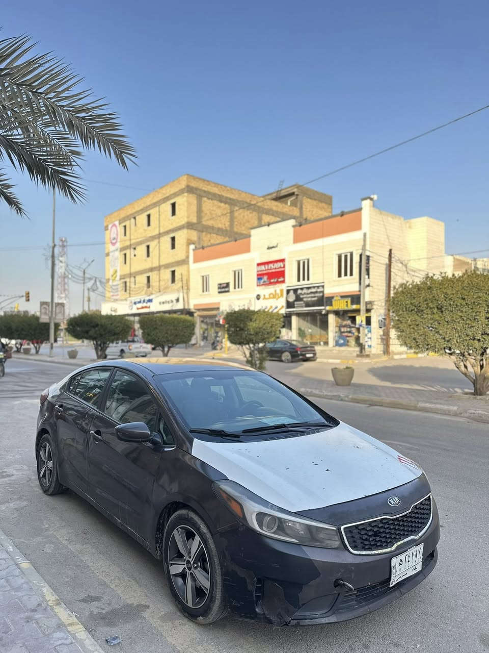 كيا فورتي 2018 امريگي
ضرر ثلث قطع صبغ بدون اي ضربه عابرة صور الحادث مرفقة بلمنشور محرك وگير جدد 2000 دوش حدادية تخم تاير جدد رقم بغداد بسمي سنوية جديدة تحويل ثاني يوم مكان السيارة السماوة المركز 
سعر السيارة 100 وبيه مجال 
***********
