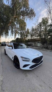 جنيسيس g70 2022    حجم المكينة v6  3.3 Twin Turbo   فئة برستيج فول موا...
