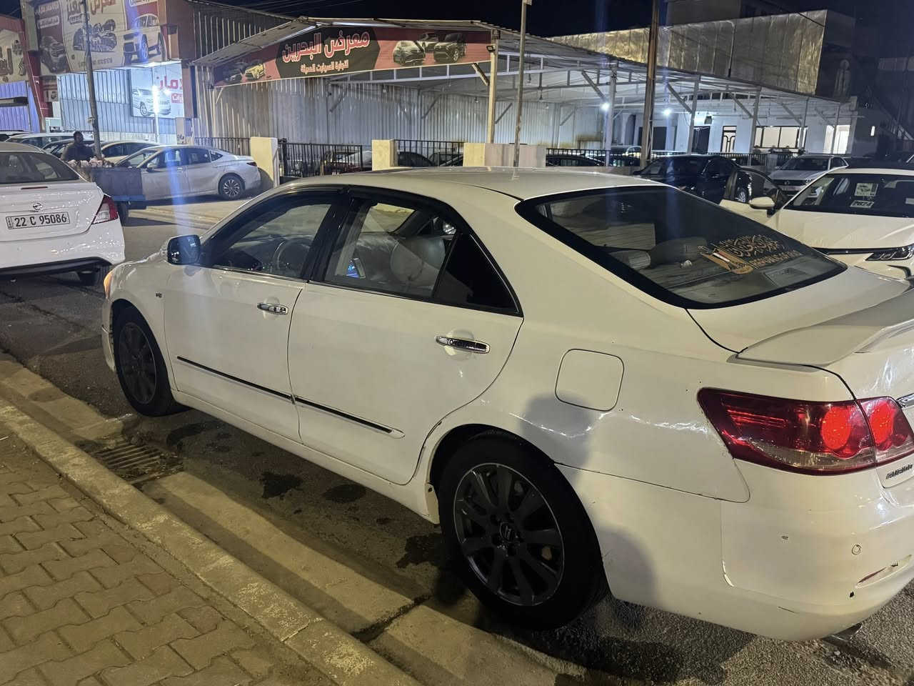 تيوتا اريون ٢٠٠٧ مواصفات كراند (الفول)
بصمة
بصمة صندوق
بصمة ابواب
كشنات جلد+كهرب
فتحه سقف
برده خلفية كهرباء بلادي تنزل ويا البك
حساسات
مرايات كهرب
تحكمات ستيرن
كروز سرعة
منظومة زينون
شاشة+كامره
وارد خليجي باب خلف السايق صبغ وبيها بارد بخشم الجاملغ الامامي بدون صبغ رقم دهوك شرط التحويل السعر ٩٢ وبيها مجال واتساب
***********
