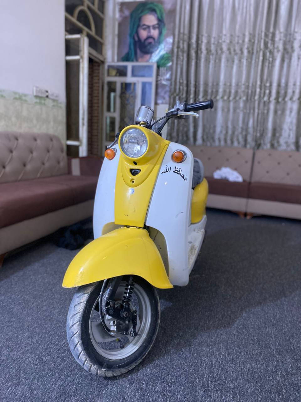 دراجة عبد الحليم للبيع لون مميز تكسي 🍋💛
السعر 200 مكاني كربلاء المقدسة كنطرة السلام 
***********
