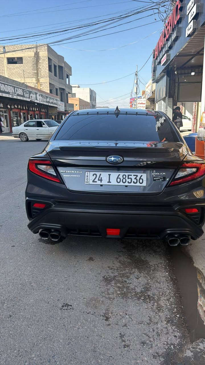 من النوادر الوحيدة في العراق 
مال سباقات الوحيدة في العراق
سوبارو wrx
موديل 2022
كير عادي 7كير 
فول فول مواصفات 
بدون  دعم و صبغ 
مكان زاخو 
*********** دهوك, العراق
