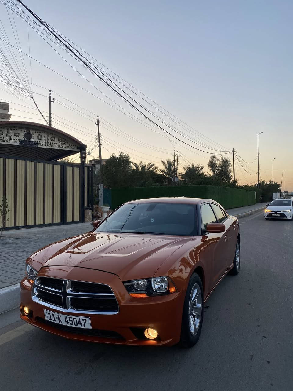 جارجر 2011سياره كلين لون مشمشي مميز جاهزه تخم تاير كير مكينه كله جديده بالعافيه علئ ياخذه عنواني بغداد الشعب السعره اتصل او تدلل رقمي ***********
