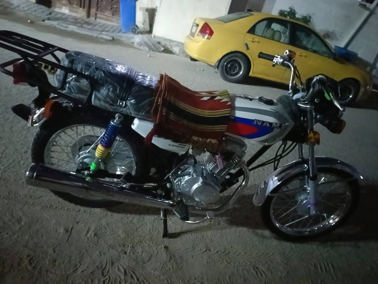 السلام عليكم دراجه اربع كير نامه موديل 25بس المحرك شادلهه سونك 
دراجه غراضه كله نامه اصلي شلامجه دراجه نصبه مجمبزه فول مكاني كربلاء حي الغدير السعر 750 بيهه مجال حك الجيه
***********
