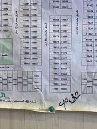 قطعة أرض • شارع ٤٠م • مشروع تجاري
