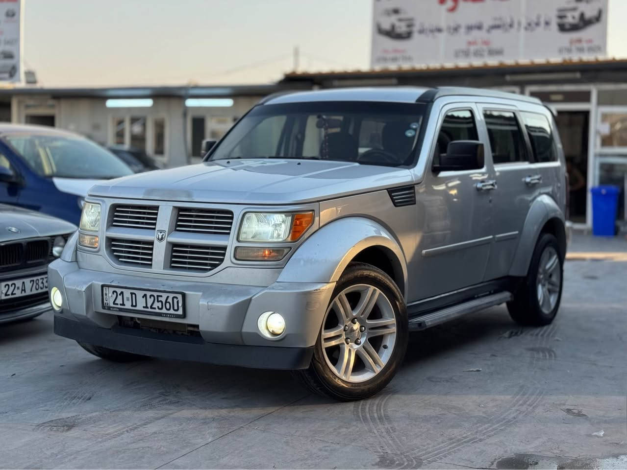 للبيع:دوج نيترو 
سعر 76$ ورقه   
 الموديل: 2011
 المحرك: ٦ سلندر 

محرك كير بشرط صدر ١٠٠ / ١٠٠ بشرط   
 الحادث: باب وحده سبغ بس فقط 
كير و مكينه كفاله صدر جديد
٤ تايرات جديد
سياره نقص مابيها جاهزة 
 الرقم: أربيل (جاهزة للتحويل). وهزة سنوي و فحص جديدة

 📍 الموقع: [ اربيل قريب امباير ]
 💵 السعر: [ 76$ ]
 📞 للتواصل: [***********  ]واتساب أو خاص.
[ *********** ] هم واتساب أربيل, العراق
