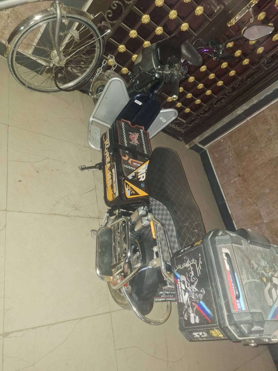 السلام عليكم دراجة شحن للبيع اخت الجديدة سعره 120 اربع نمر كلشي بيها شغال بصمة وسويج
للاستفسار اكثر اتصال فقط ***********

السعر 800 وبيها مجال قليل
