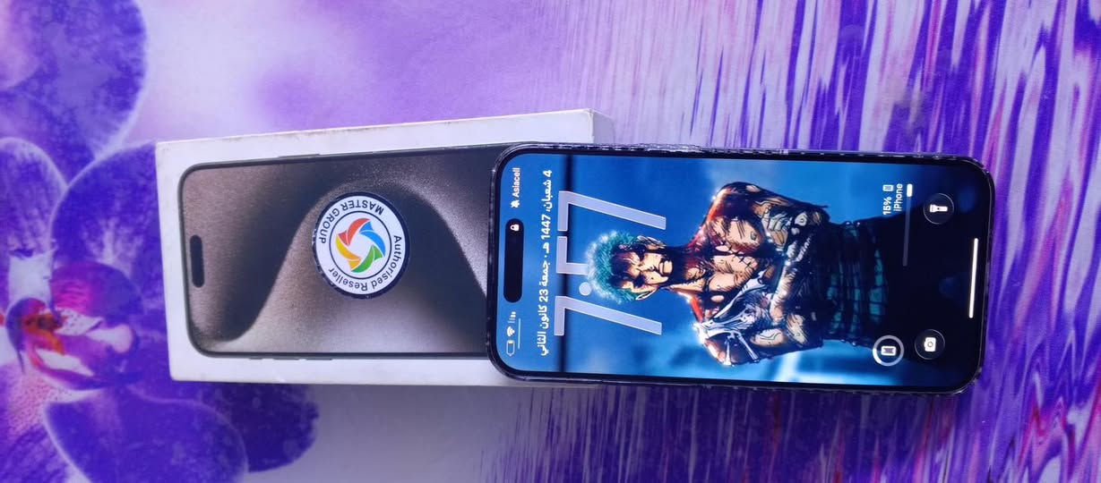 سلام عليكم 
15 pro max  ذاكره 256 شرق اوسط A/AA
بطارية 86 جهاز وتر لا مفتوح ولا ملعوب بي ابد 
تلفون كلش نظيف واستخدامة قليل
تجي تاخذه وين متريد تفحصه افحصه 
سعره (. مليون  ) وبي مجال 
مكاني شهداء البياع 
رقمي للتواصل ***********
