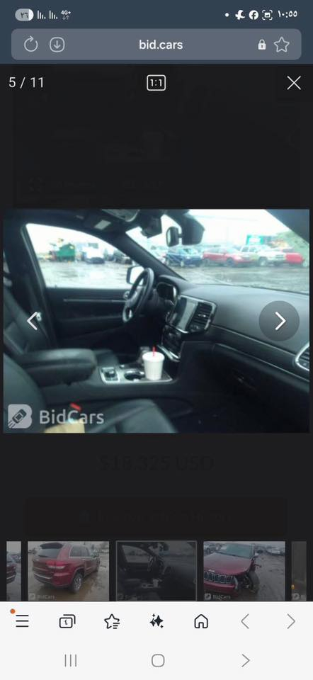 Jeep grand cherokee 2021 Limited
فول مواصفات رقم اربيل باسمي هزه وسنويه ورقم جدد
فتحة 
فور ويل ماوس 4x4
جنطه كهرباء 
رادارات جانبيه نفطه عمياء
كشنات تدفئة وتبريد وستيرن
خزن وضعيات جلوس
كشنات جلد وكهرباء
محرك كير شواصي لغود كلهن وضع شركة برغي ممفتوح بيهن 
السياره بدون ايرباك كلهن سليمات 
قطعة وحده صبغ فقط جاملغ امامي 
صدر باتري تايرات السياره جديده بمعنى الكلمه 
السعر ٢٥٨ مجال بسيط مكاني السيدية 
***********
